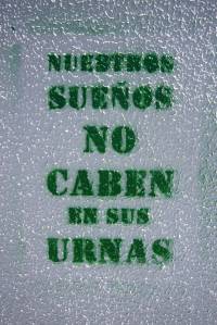 Nuestros sueños no caben en sus urnas