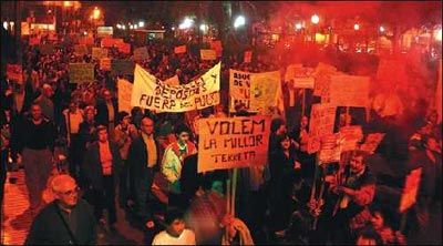 Manifestación en Alicante