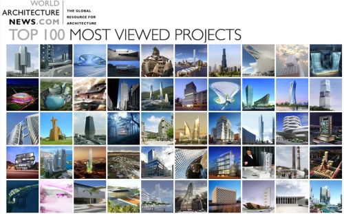 Top 100 de proyectos arquitectónicos